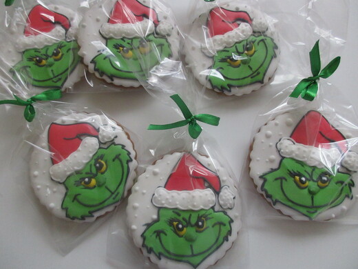 2025- Kolečko Grinch, cena 50Kč