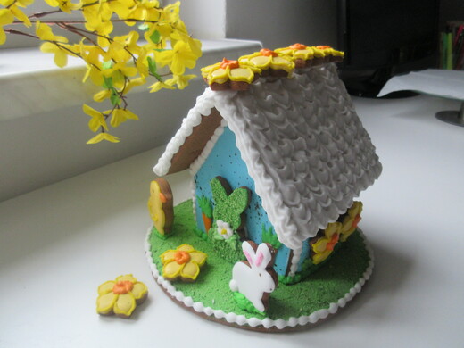 Chaloupka narcisky, 20cm, cena: 440 Kč