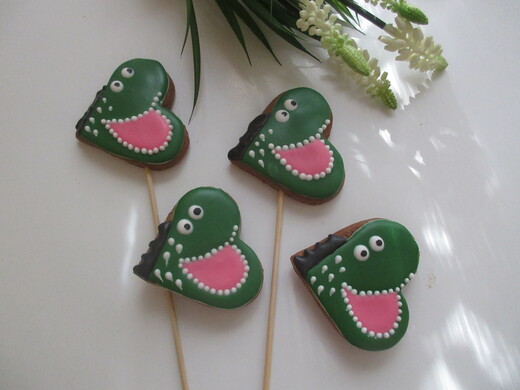 Dinosaurus hlava, cena: 25 Kč