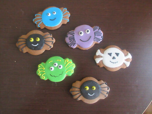 Halloween bonbony, cena: 20,- Kč