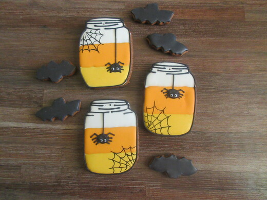 Halloween lahvičky,cena: 35,- Kč