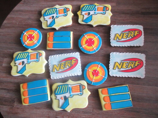 Sada NERF, cena: 25-35 Kč