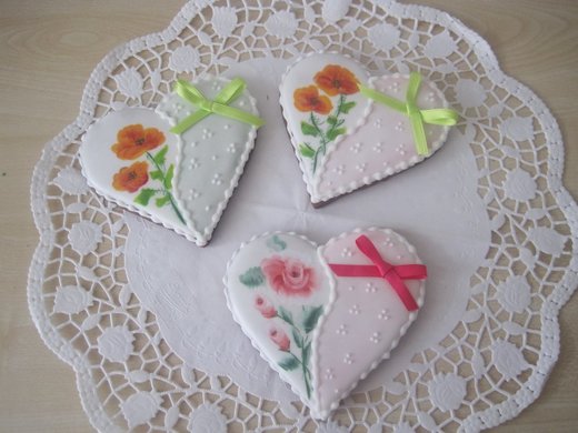 Srdíčko, vlčí mák, vel. 8cm, cena: 35,- Kč