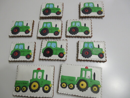 Traktor velký, 10cm